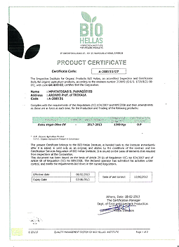 BIO certificate
